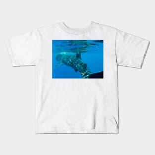 Whale Shark Caribbean Snorkel Swim Kids T-Shirt